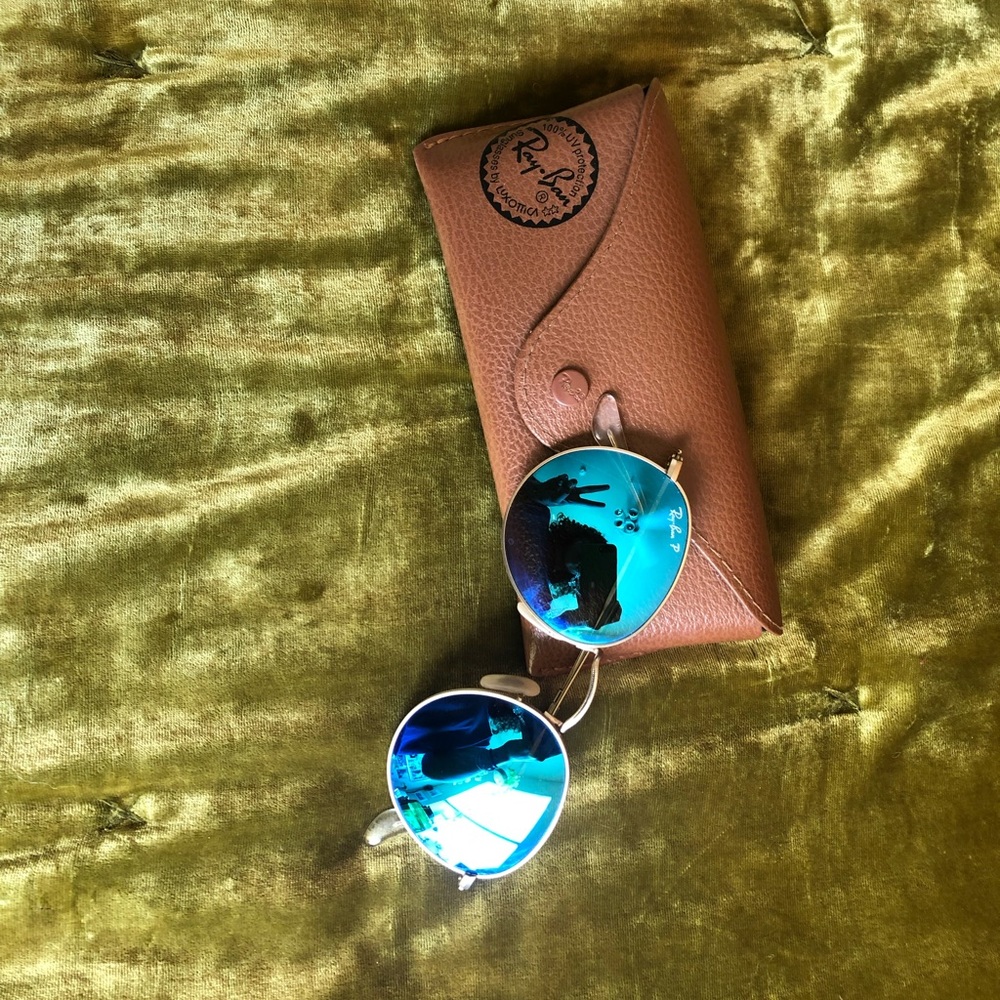 ray bans, super good condition!